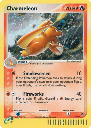 Charmeleon 099/97 - Secret Rare - Holofoil