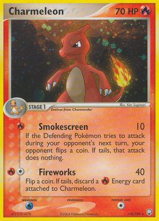 Charmeleon 110/109 - Secret Rare - Holofoil