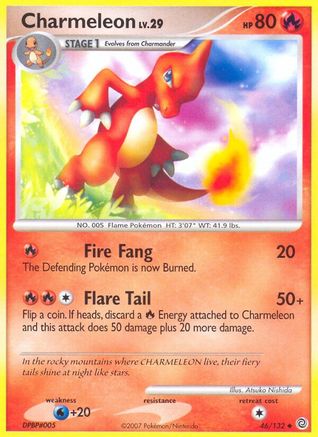 Charmeleon 046/132/132 - Uncommon