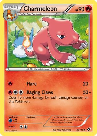 Charmeleon 018/113/113 - Uncommon