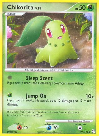 Chikorita 077/123/123 - Common
