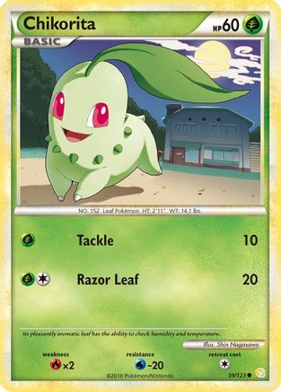 Chikorita 059/123/123 - Common