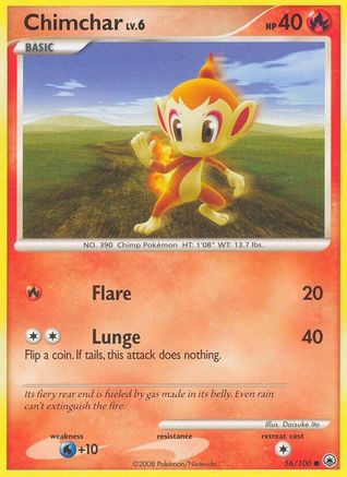 Chimchar (56) 056/100 - Common