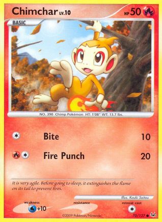 Chimchar 070/127/127 - Common
