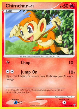 Chimchar 097/147 - Common