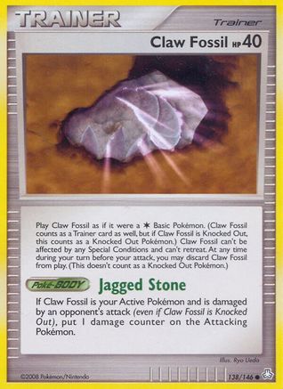 Claw Fossil 138/146 - Common