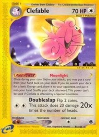 Clefable (41) 041/165/165 - Rare