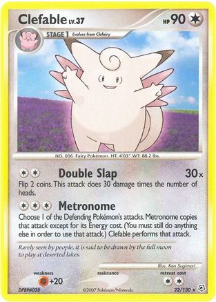 Clefable 022/130 - Rare