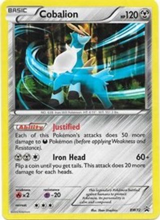 Cobalion BW72/101 - Promo - Holofoil