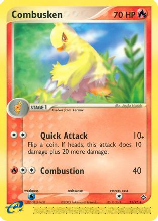 Combusken 025/97 - Uncommon