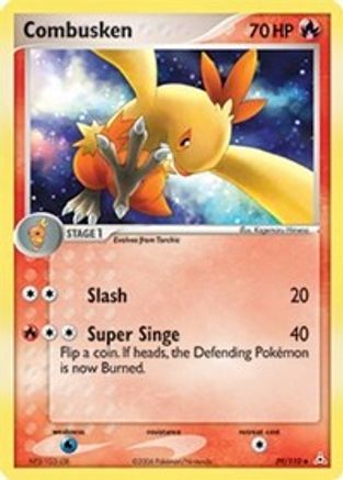 Combusken 039/110/110 - Uncommon - Reverse Holofoil