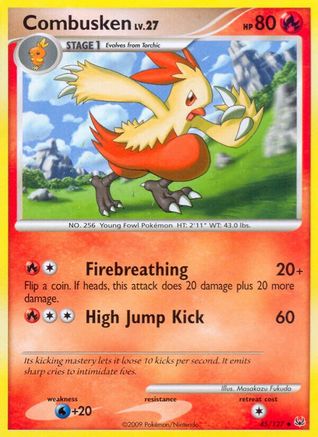 Combusken 045/127 - Uncommon