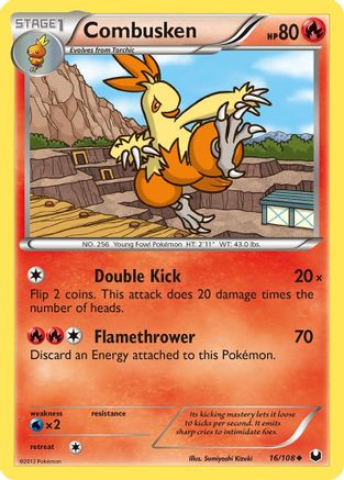 Combusken 016/108 - Uncommon
