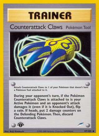Counterattack Claws 097/105/105 - Uncommon - Unlimited