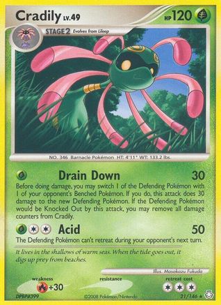 Cradily 021/146 - Rare