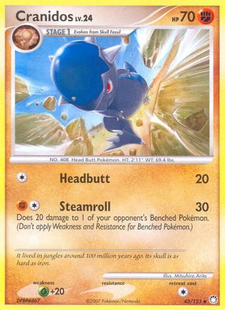 Cranidos 043/123 - Uncommon