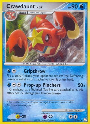 Crawdaunt 022/146 - Rare