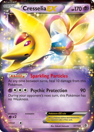 Cresselia EX 067/149 - Ultra Rare - Holofoil