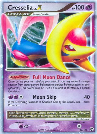 Cresselia LV.X 103/106/106 - Ultra Rare - Holofoil