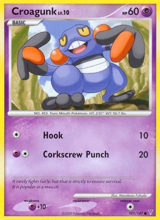 Croagunk 101/147 - Common
