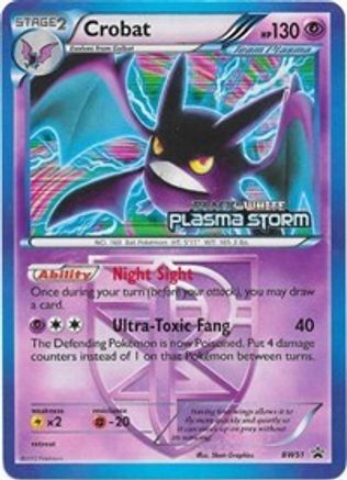 Crobat BW51/101 - Promo - Holofoil