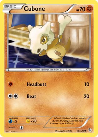 Cubone 060/124/124 - Common