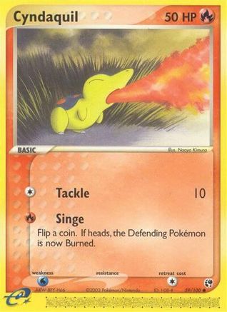 Cyndaquil 059/100/100 - Common - Reverse Holofoil