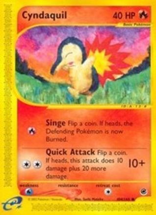 Cyndaquil (104) 104/165/165 - Common