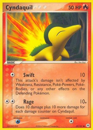 Cyndaquil 059/101/101 - Common