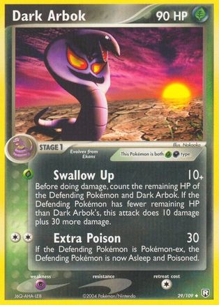 Dark Arbok 029/109 - Uncommon