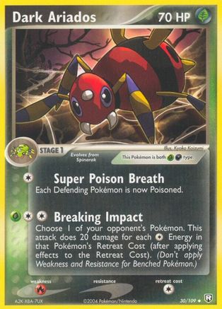 Dark Ariados 030/109 - Uncommon - Reverse Holofoil