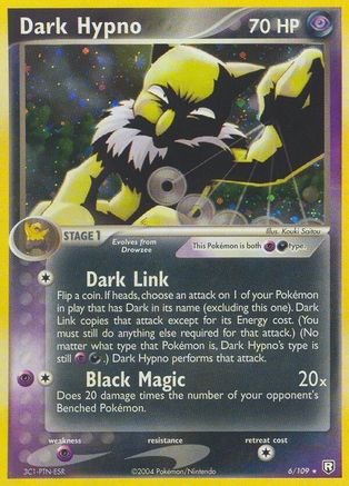 Dark Hypno 006/109 - Holo Rare - Holofoil