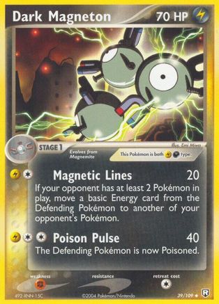 Dark Magneton 039/109 - Uncommon - Reverse Holofoil