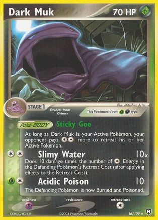 Dark Muk 016/109 - Rare