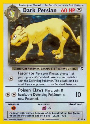Dark Persian 006/110 - Holo Rare - Holofoil