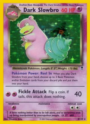 Dark Slowbro 008/110 - Holo Rare - Holofoil