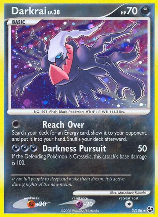 Darkrai (3) 003/106 - Holo Rare - Holofoil