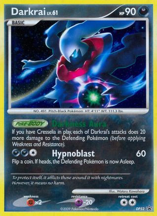 Darkrai DP52/56 - Promo - Holofoil