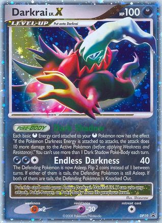 Darkrai LV.X DP19/56 - Promo - Holofoil