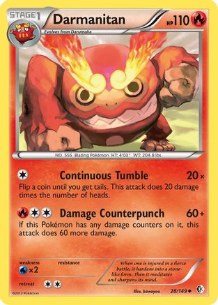 Darmanitan 028/149 - Uncommon