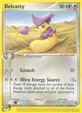 Delcatty 034/100 - Uncommon