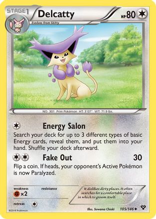 Delcatty 105/146 - Uncommon