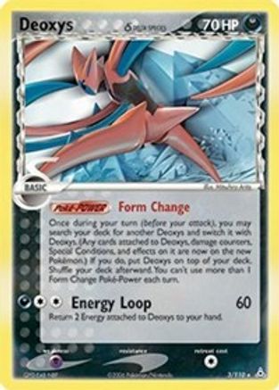Deoxys (Delta Species - Attack Forme) 003/110 - Holo Rare - Holofoil