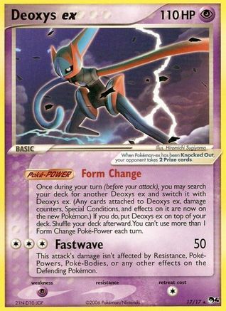 Deoxys ex 017/17 - Ultra Rare - Holofoil