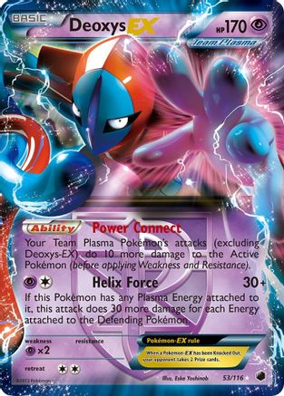 Deoxys EX (Team Plasma) 053/116 - Ultra Rare - Holofoil