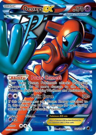 Deoxys EX (Team Plasma) (Full Art) 111/116 - Ultra Rare - Holofoil