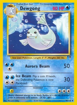 Dewgong 040/110/110 - Uncommon