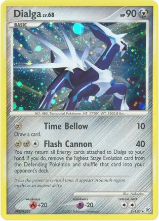 Dialga 001/130/130 - Holo Rare - Holofoil