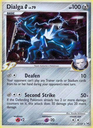 Dialga G 007/127 - Holo Rare - Holofoil