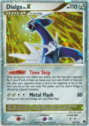 Dialga LV.X 105/106 - Ultra Rare - Holofoil
